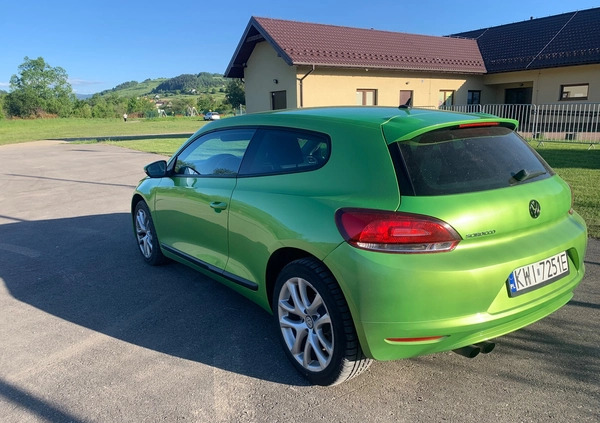 Volkswagen Scirocco cena 28000 przebieg: 187000, rok produkcji 2009 z Stargard małe 56